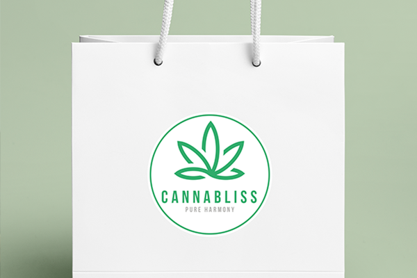Cannabis branded gift with purchase