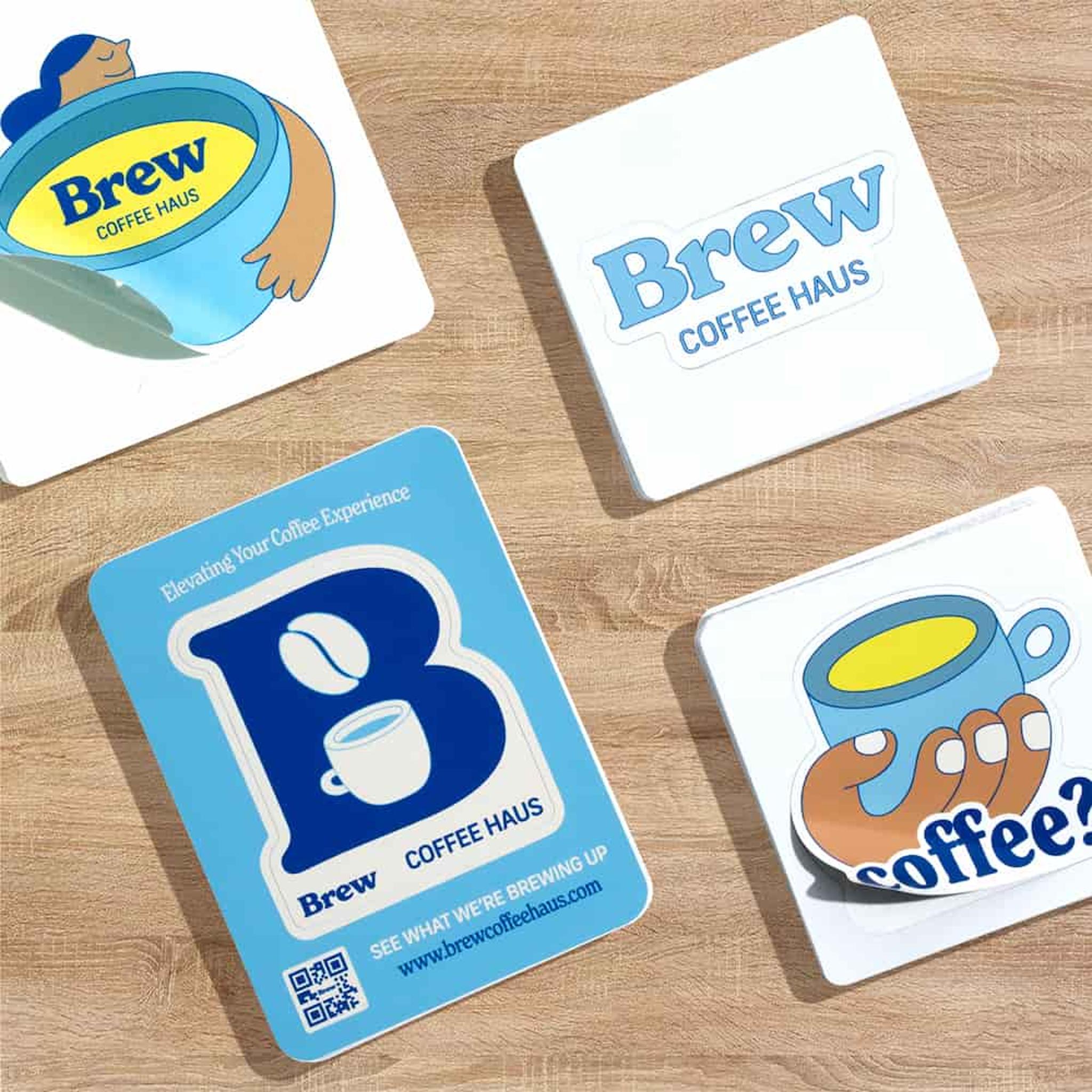 Removable Matte Kiss-Cut Stickers