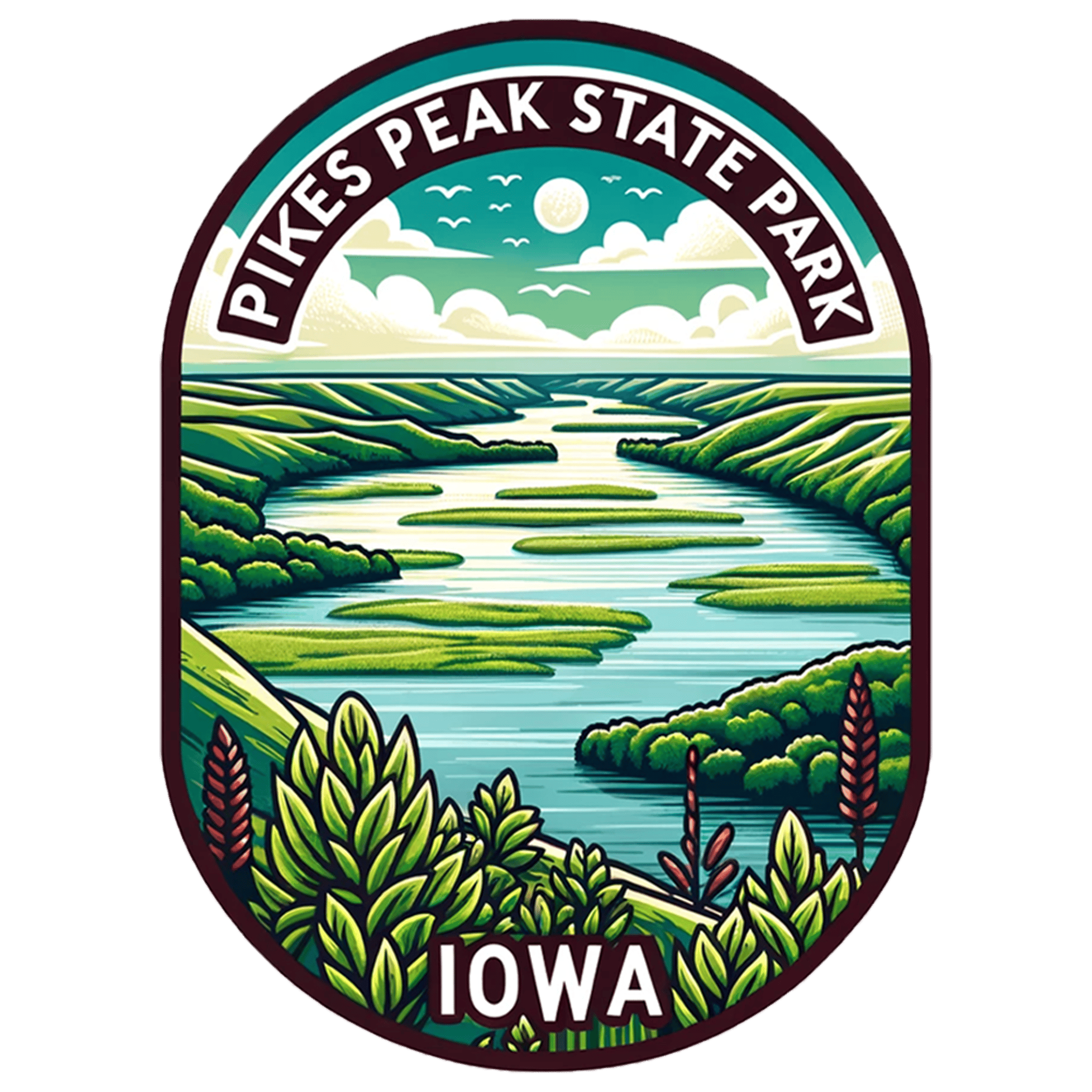 Iowa, Pikes Peak State Park
