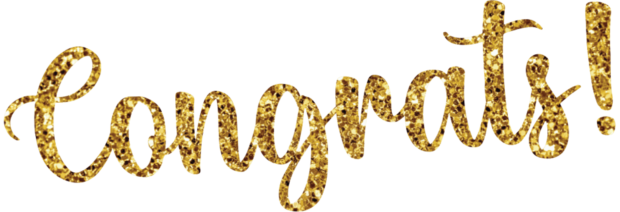 Glitter Congrats