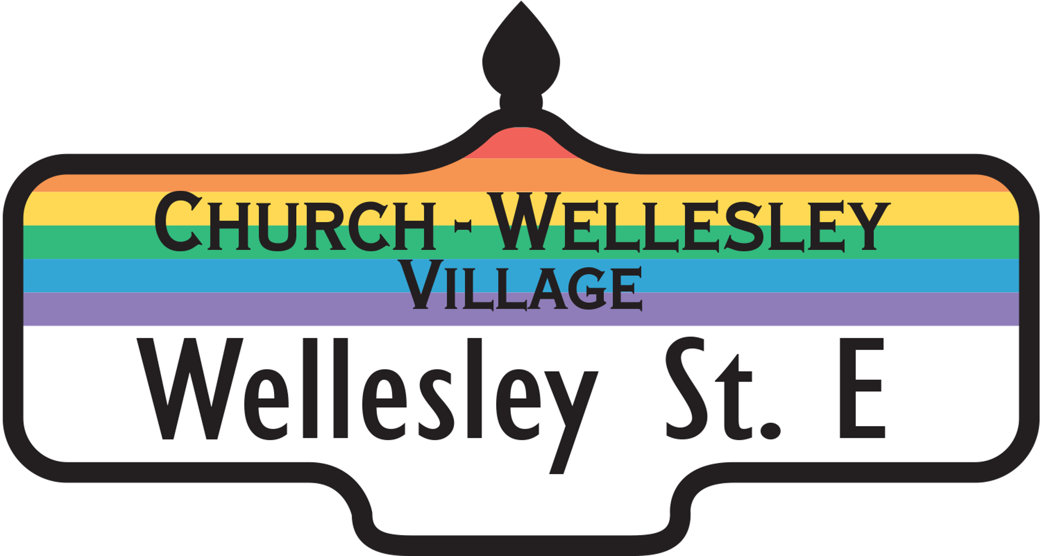 Wellesley St Sign