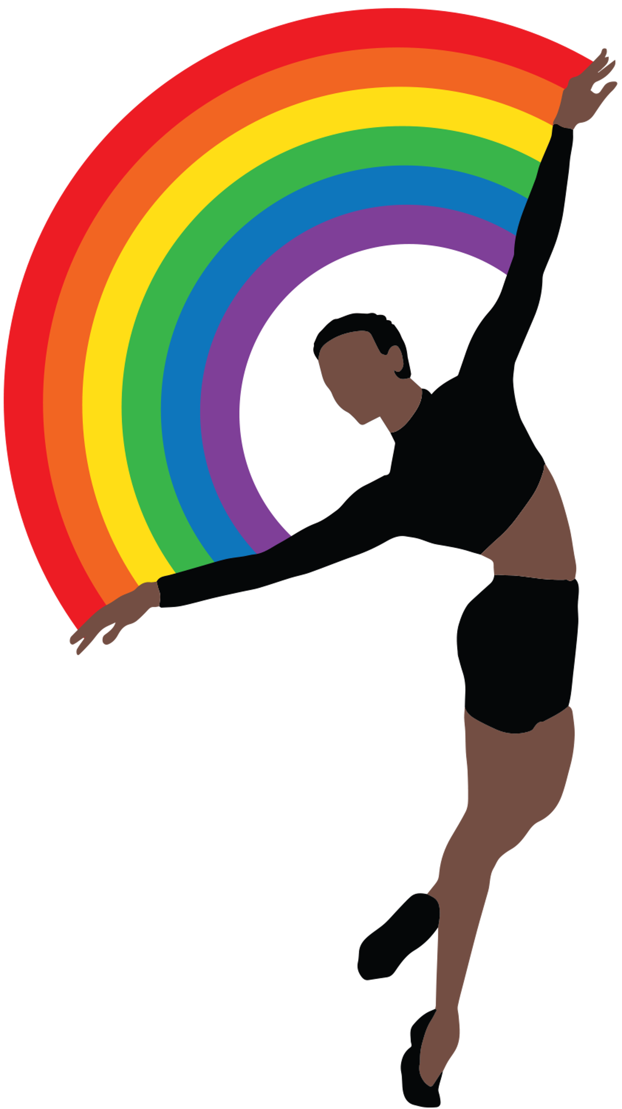 Rainbow Pride Dancer