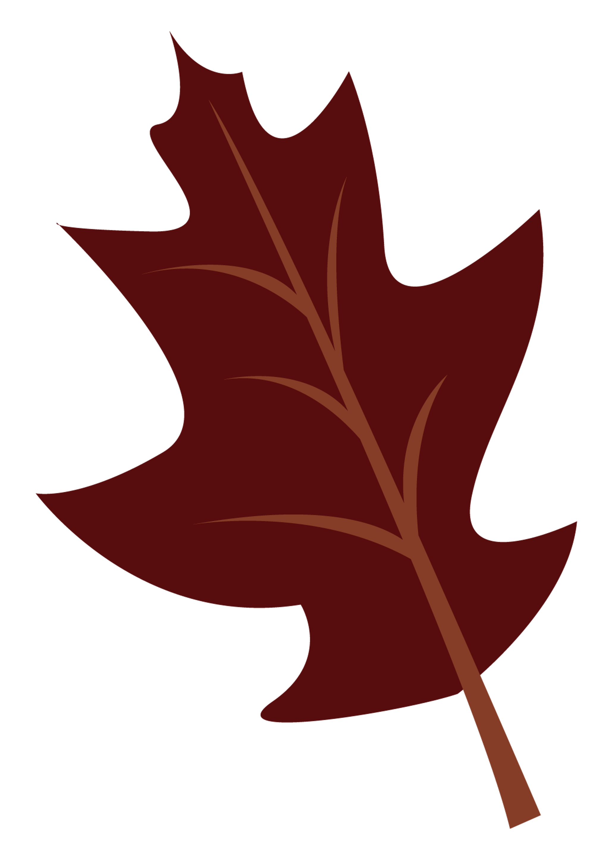 Burgundy Leaf