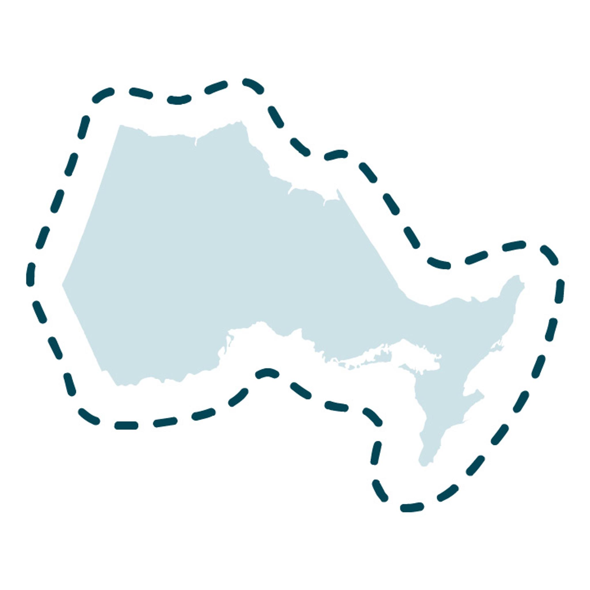 Canada Ontario Province Template