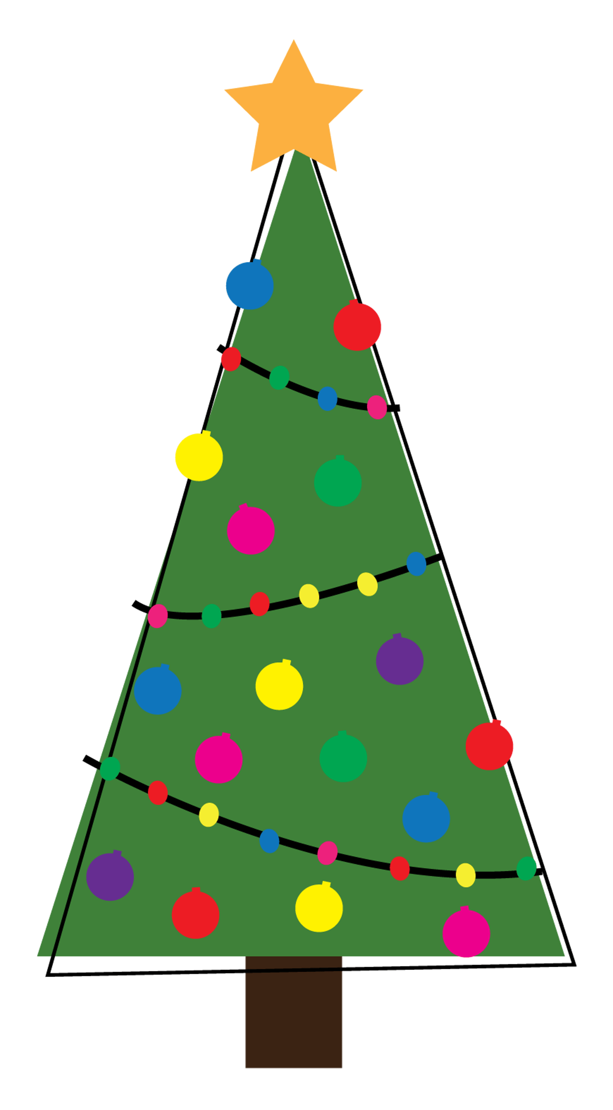 Cartoon Christmas Tree