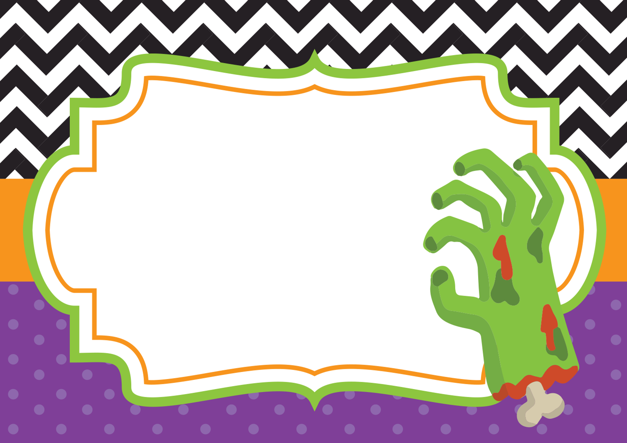 Halloween Name Tag B