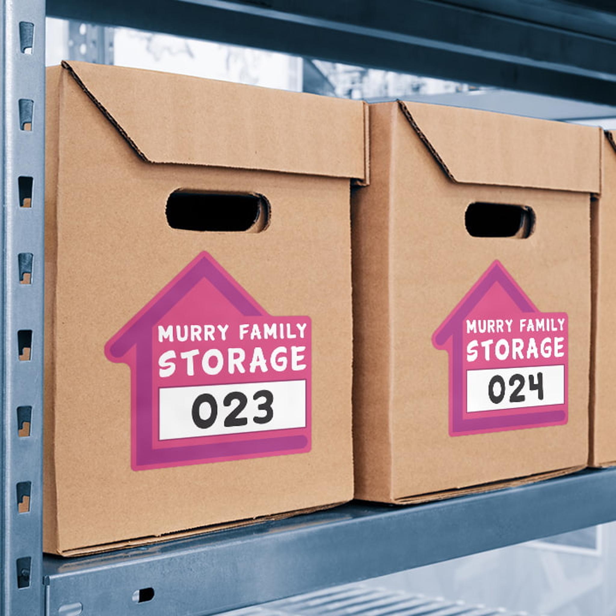 Custom Sequential Number Labels