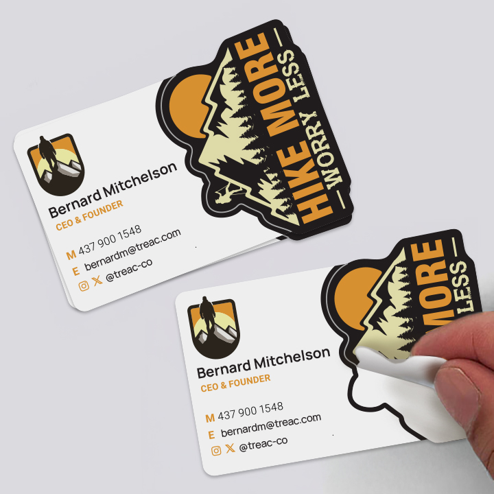 Business Card Stickers