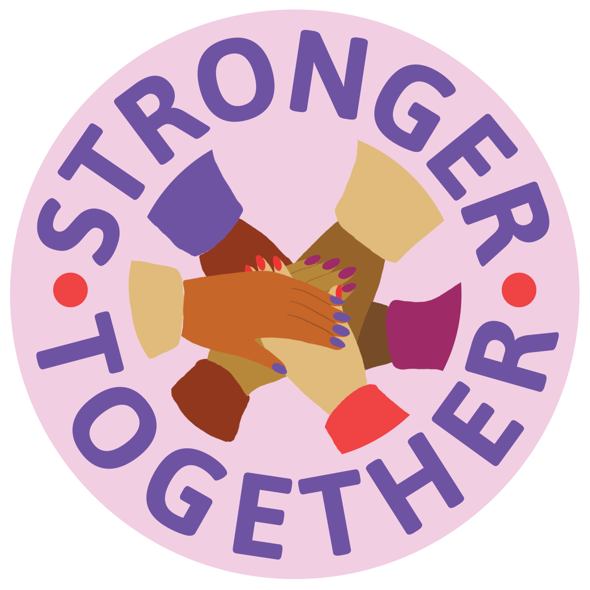Stronger Together Purple