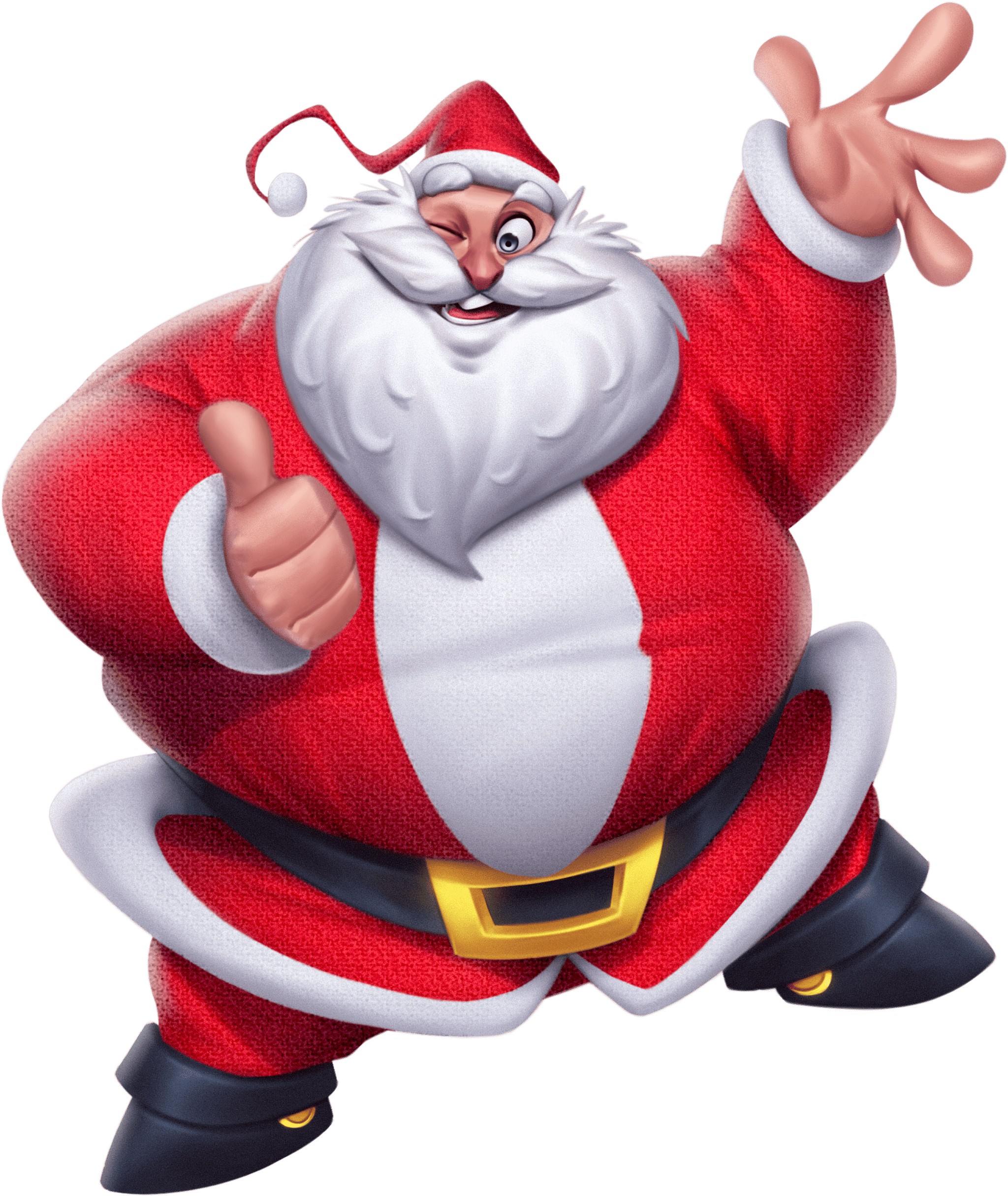 MerryModz Santa Waving
