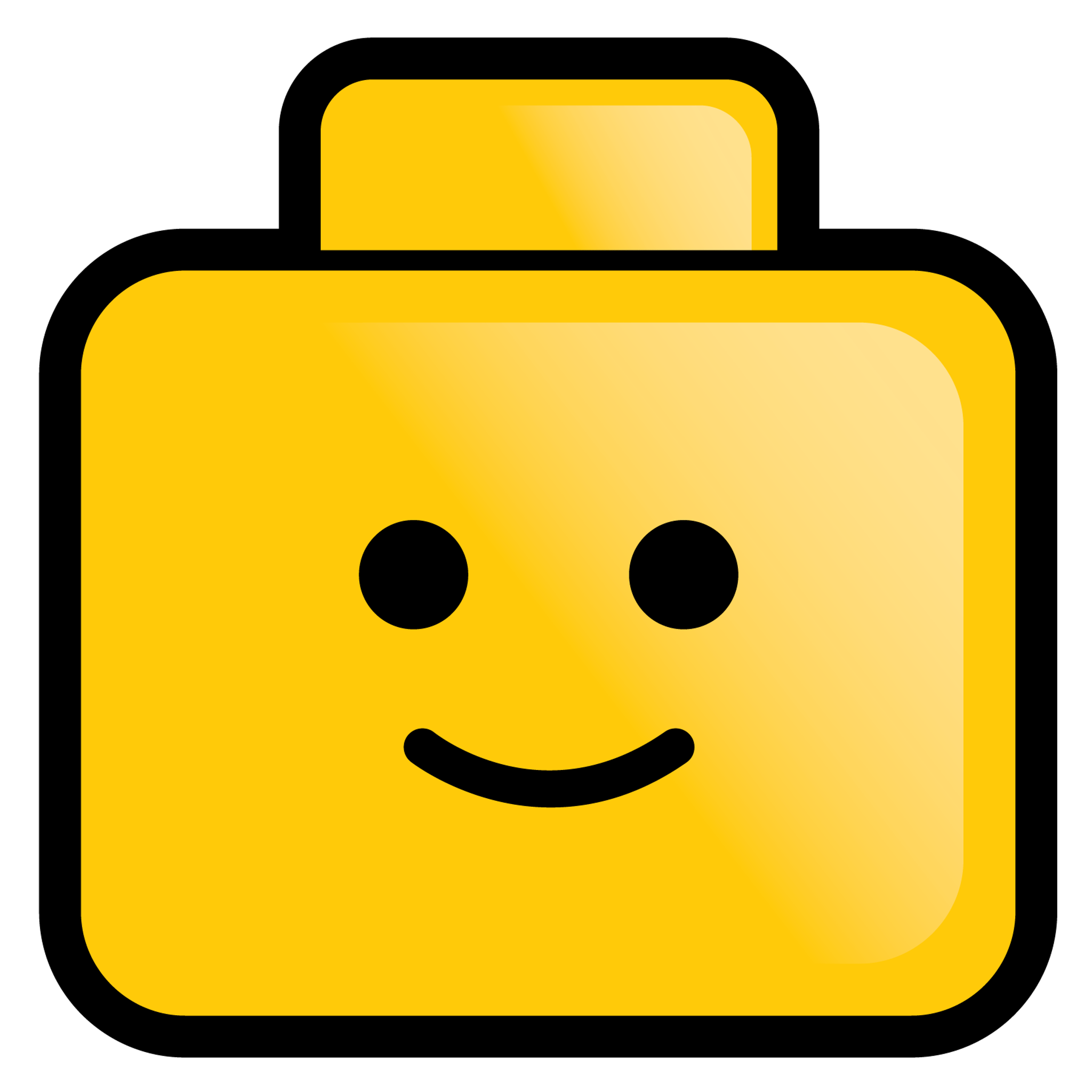 Brick Man Face