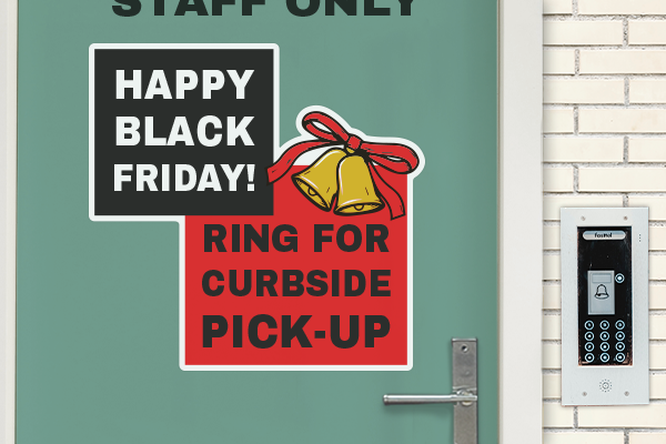 Mark contactless and curbside pick-up