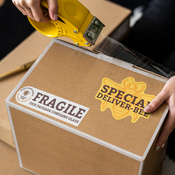 White paper labels - multi-purpose, cost-effective, writable