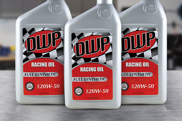 Oil bottles with custom durable BOPP labels