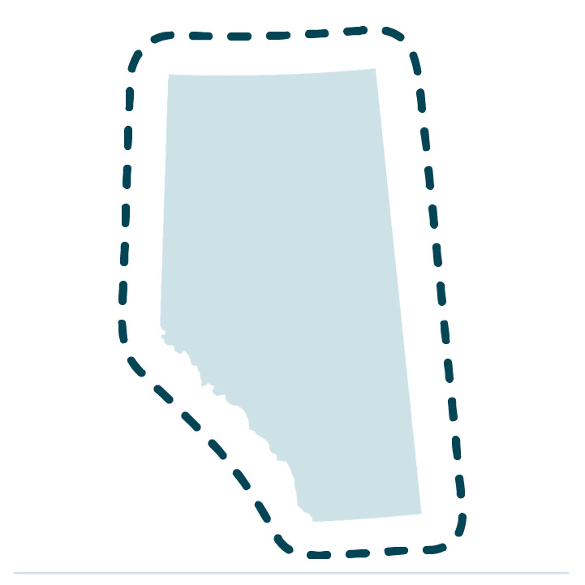Canada Alberta Province Template