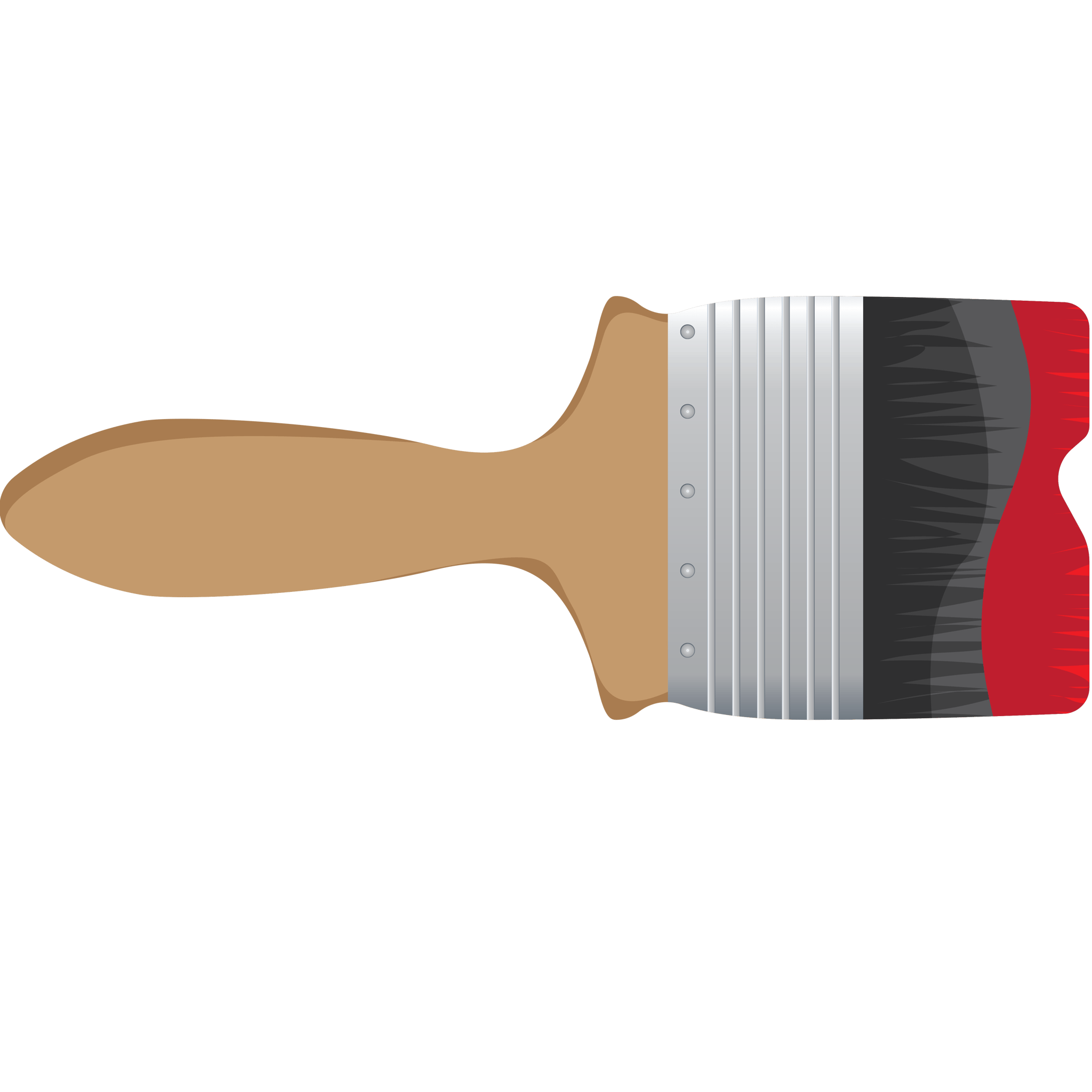 Paint brush Red