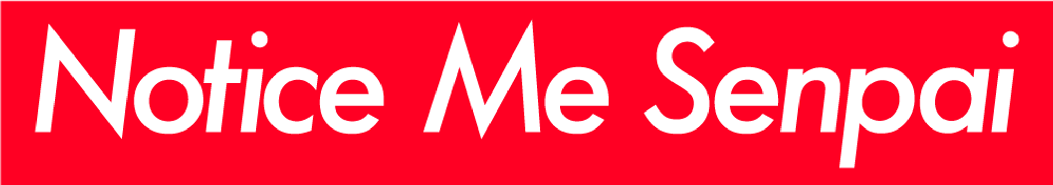 Notice Me Senpai Anime