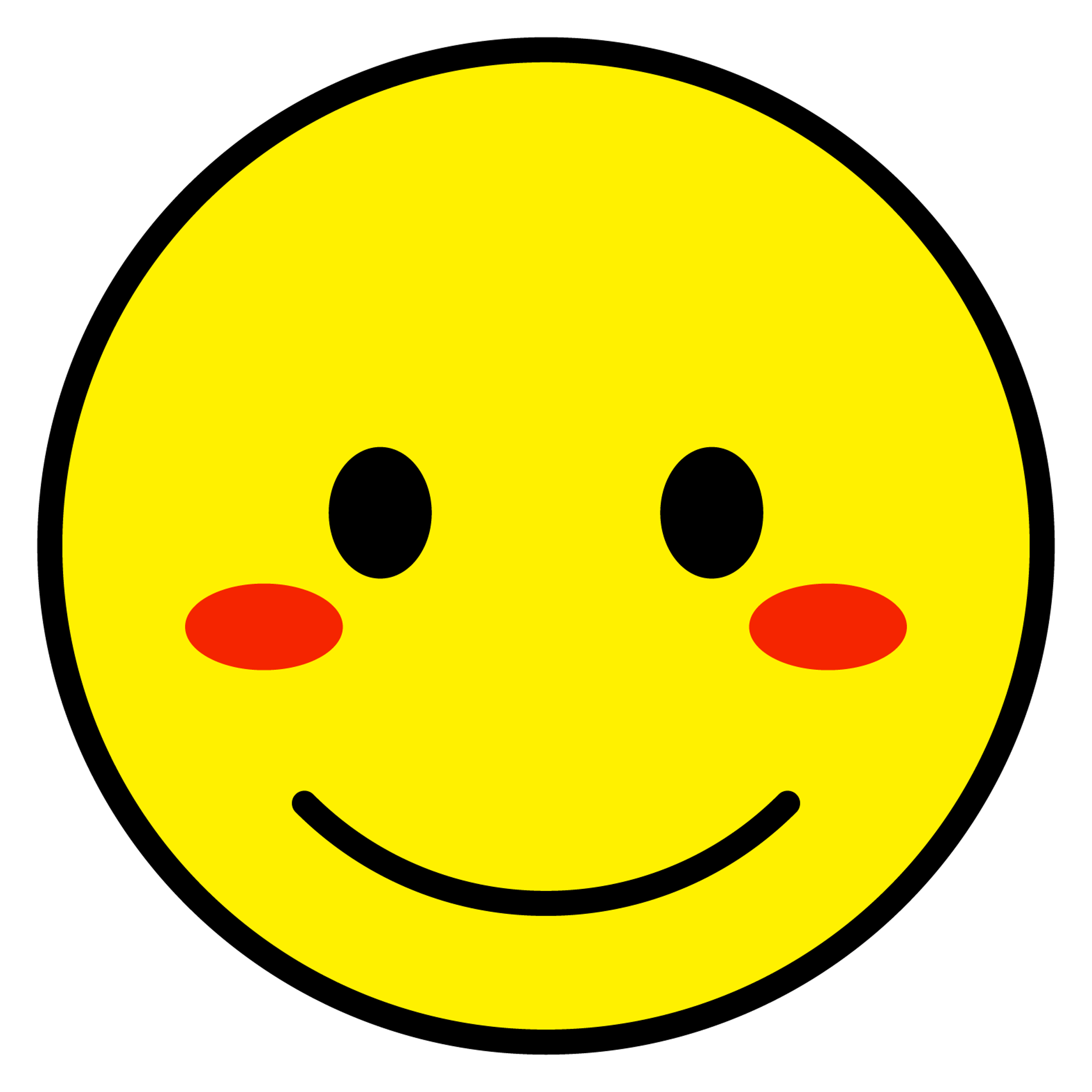 Shy smiley