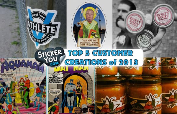 Top 5 Customer Creations for 2013