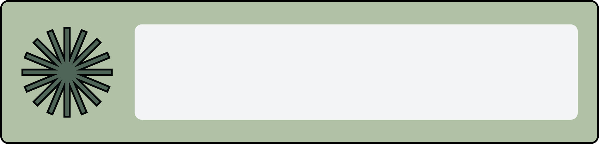 Star Label Green