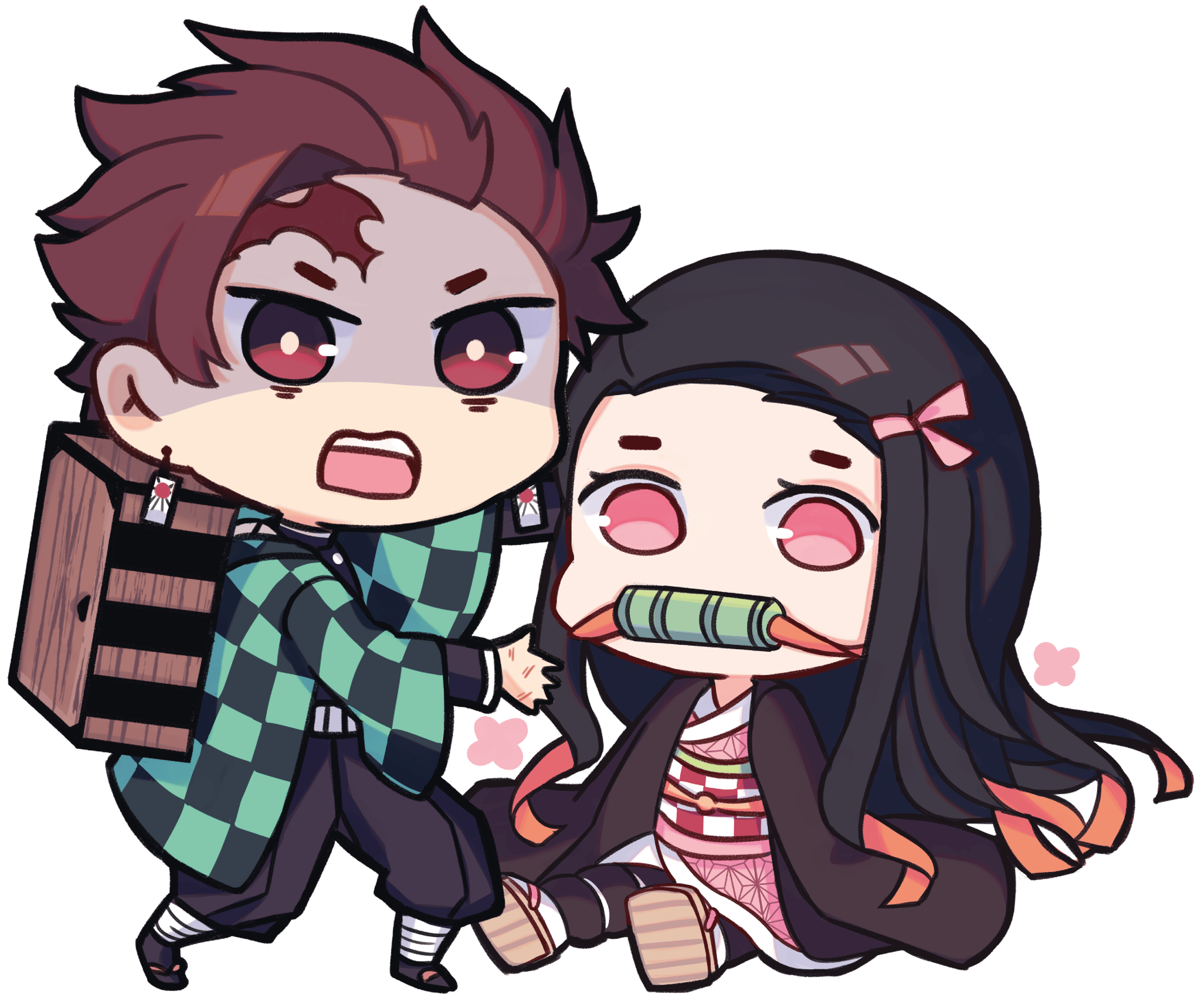 Tanjiro and Nezuko