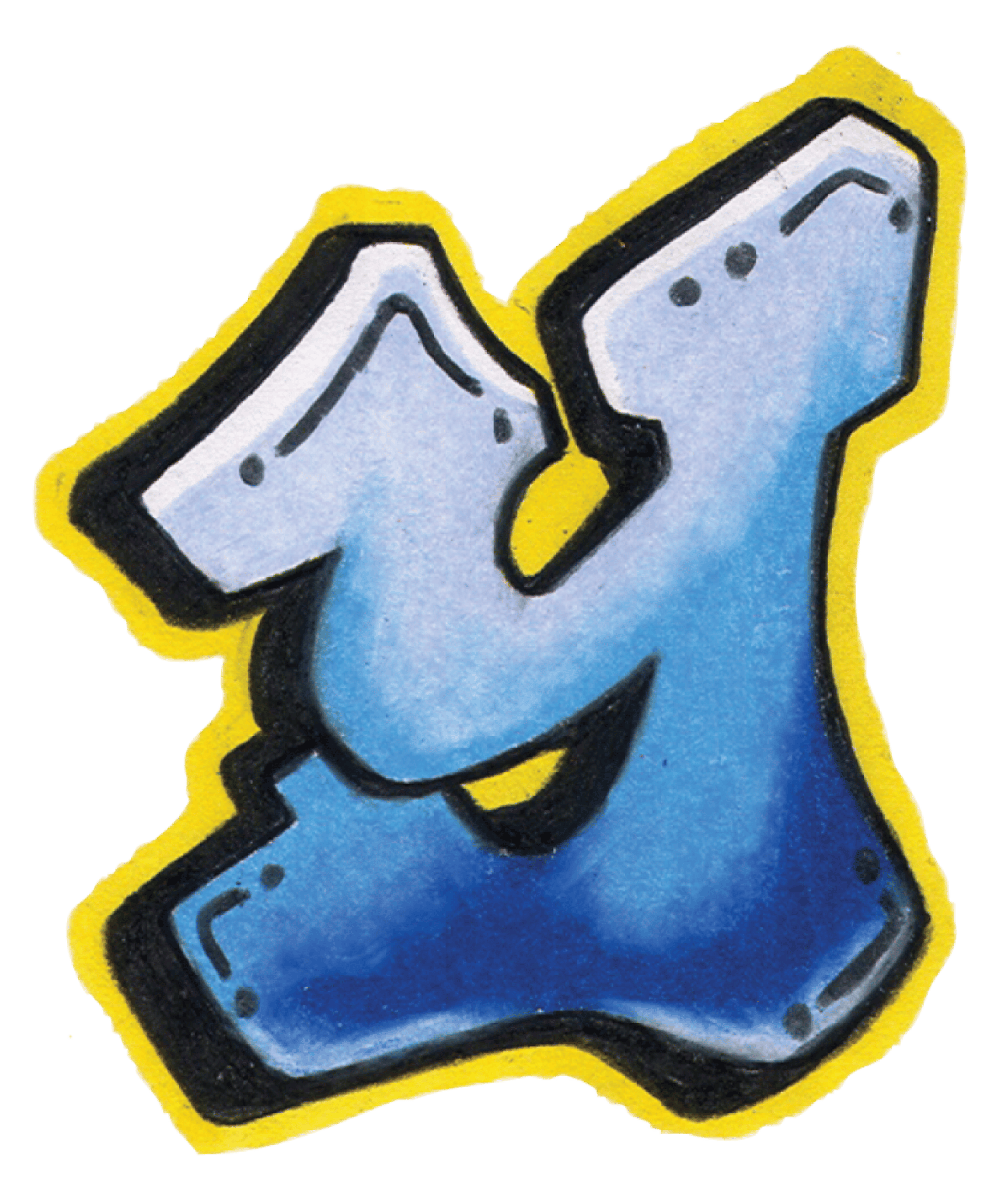 Graffiti Letter Y