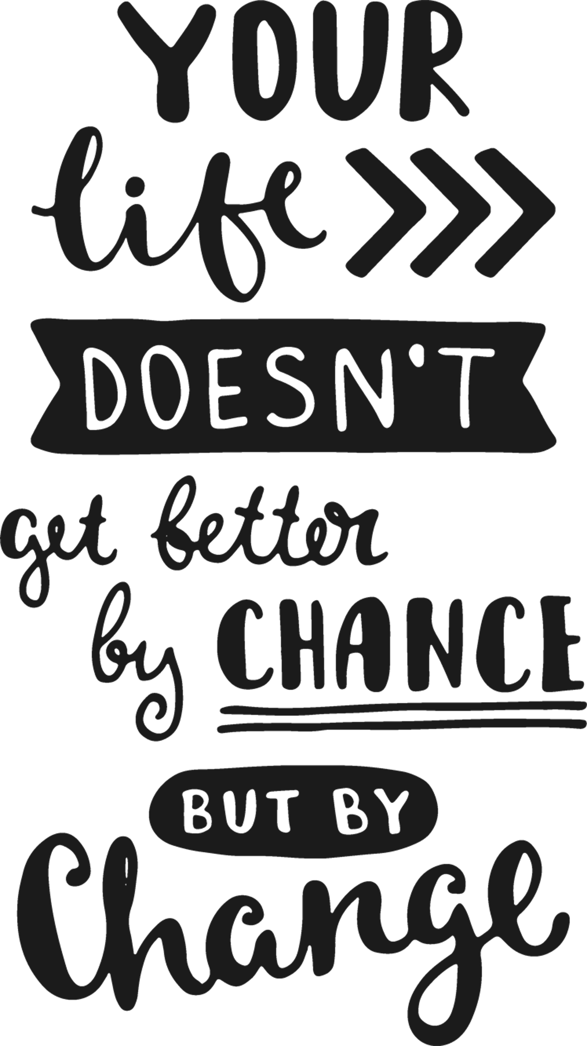 Life change Quote