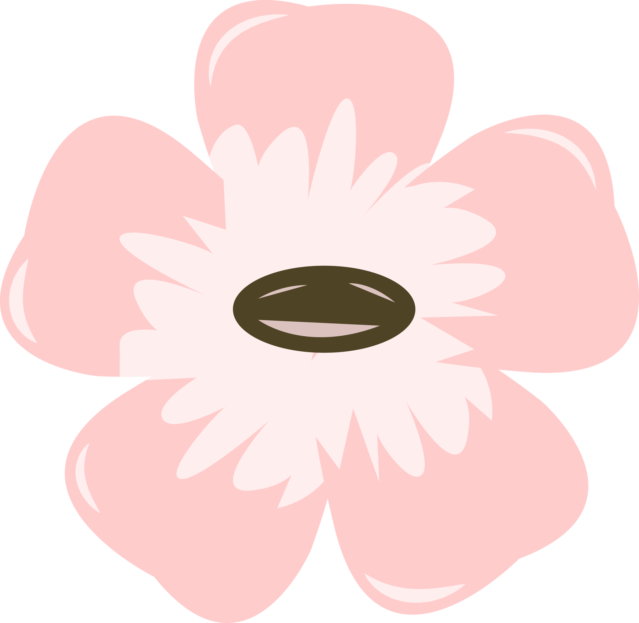 Light Graphic Flower