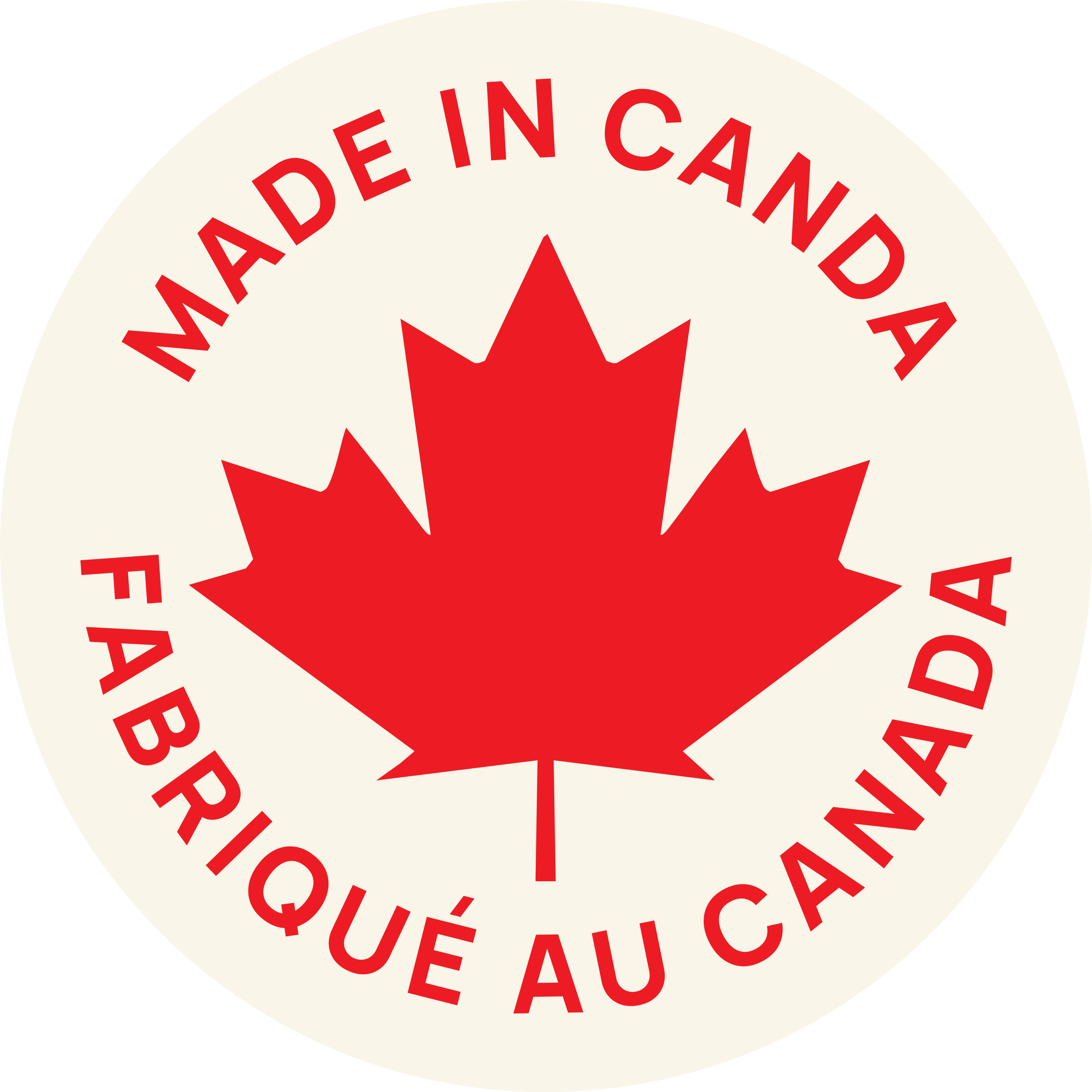 Made in Canada - Circular Badge
