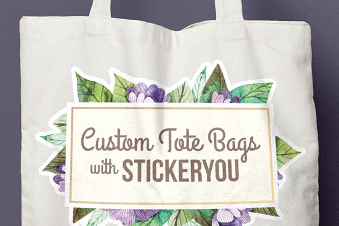 Create Custom Tote Bags with StickerYou!