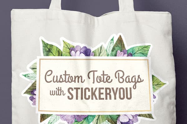 Create Custom Tote Bags with StickerYou!