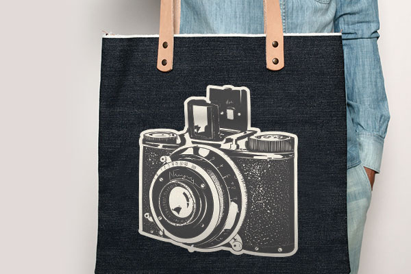 Custom Iron-on Tote Bag