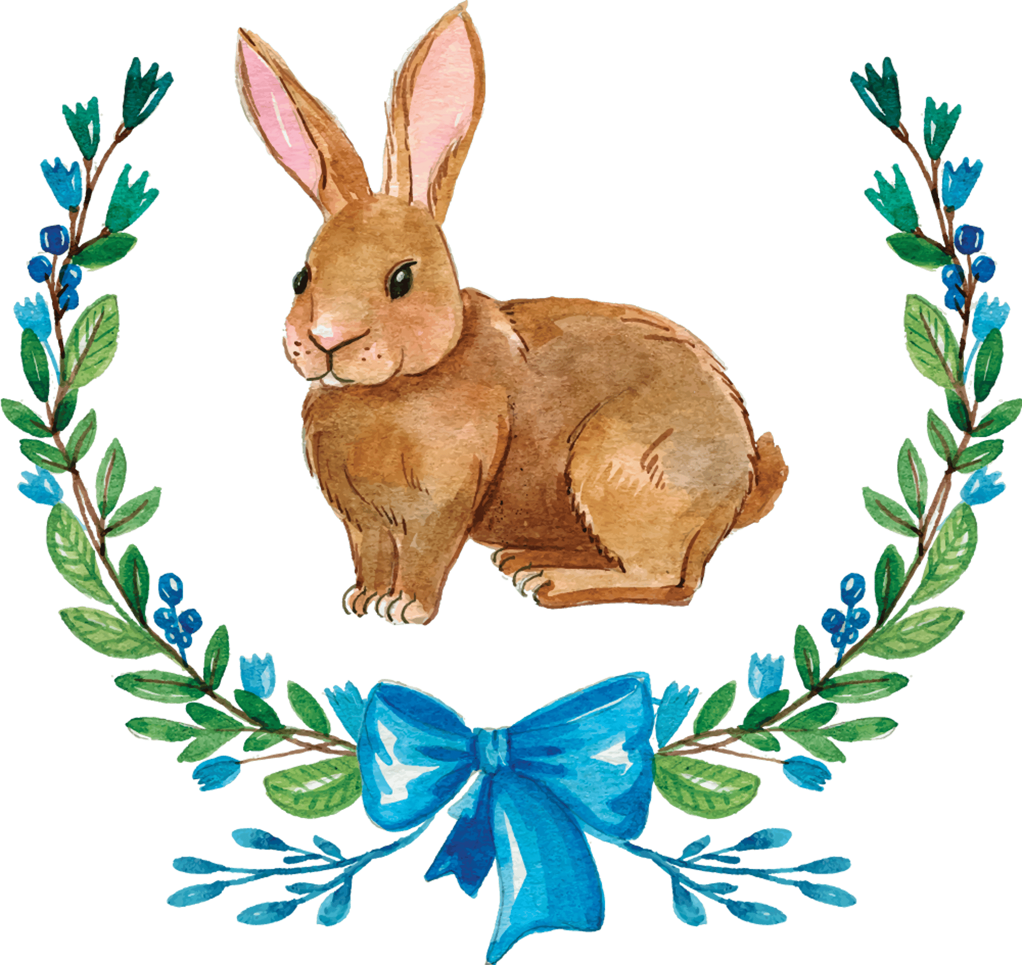Rabbit And Laurels