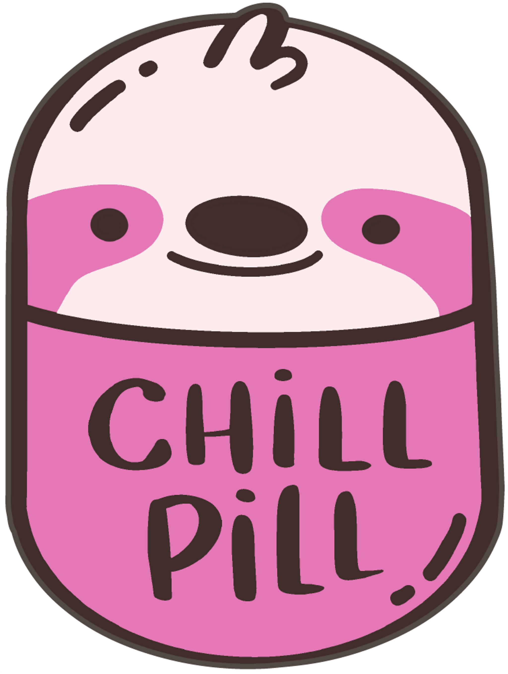 Funny Chill Pill Sloth