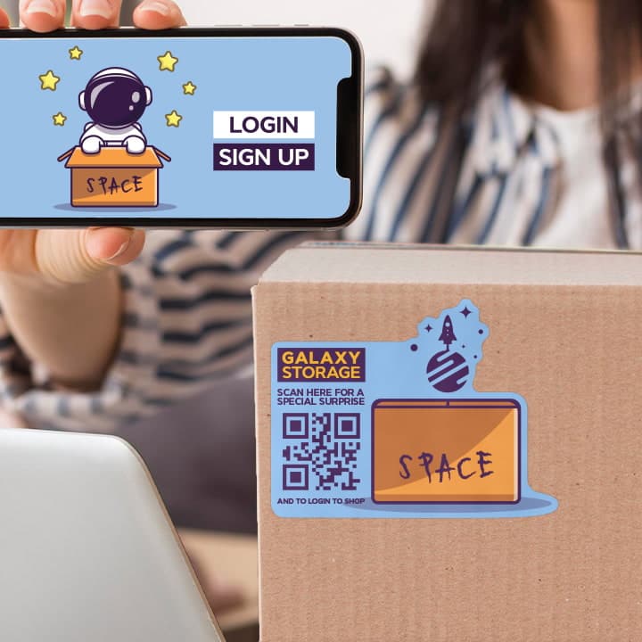 Custom QR Code Labels