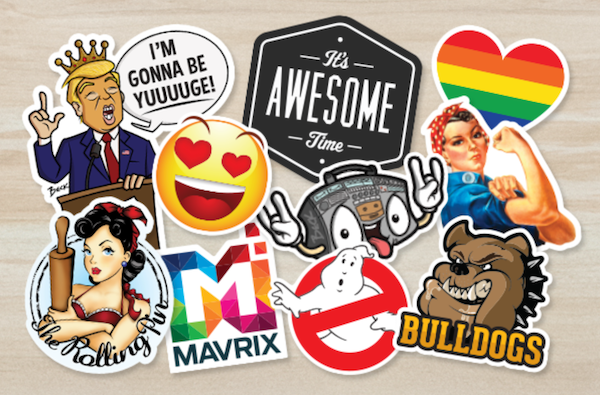 Various die-cut singles