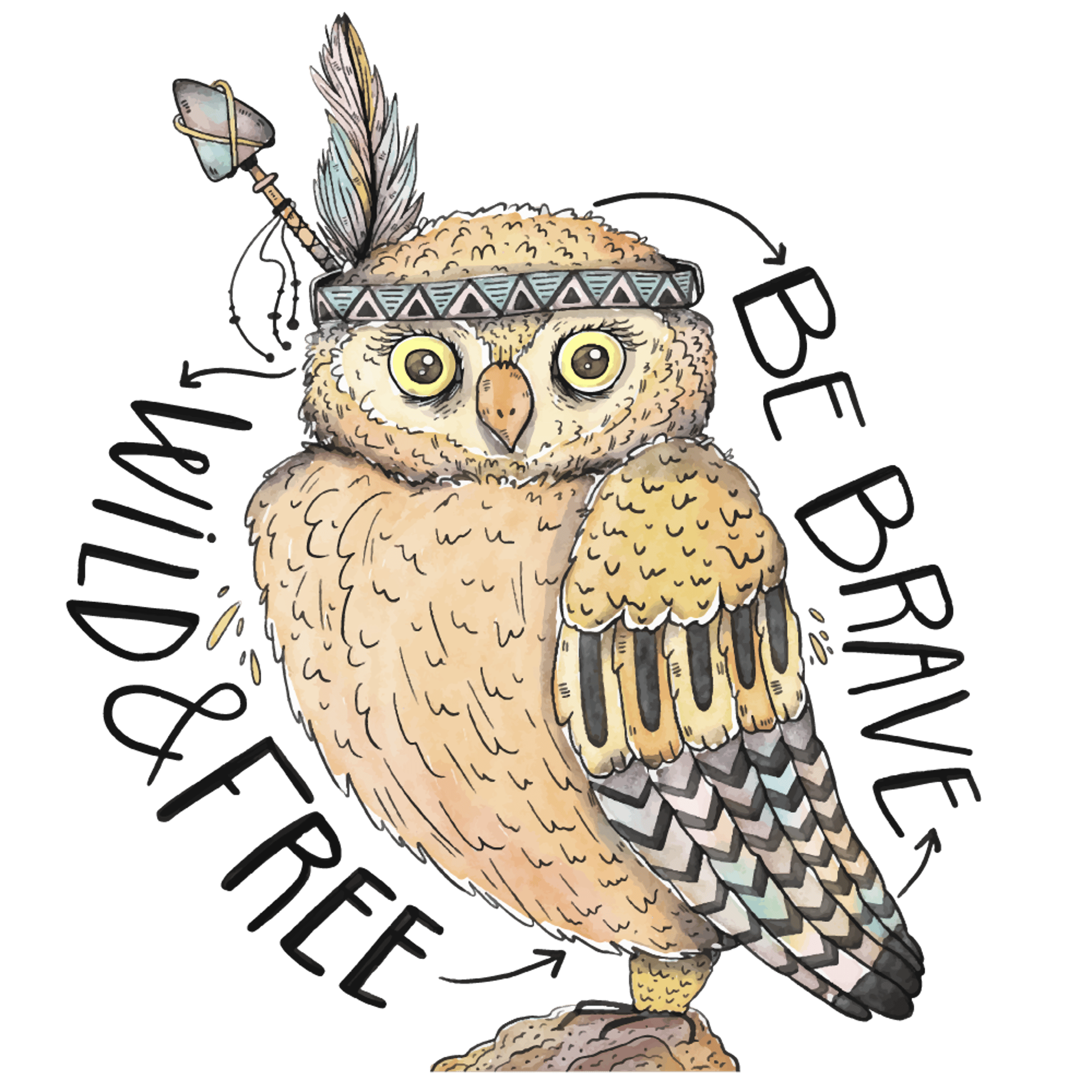 Be Brave Owl