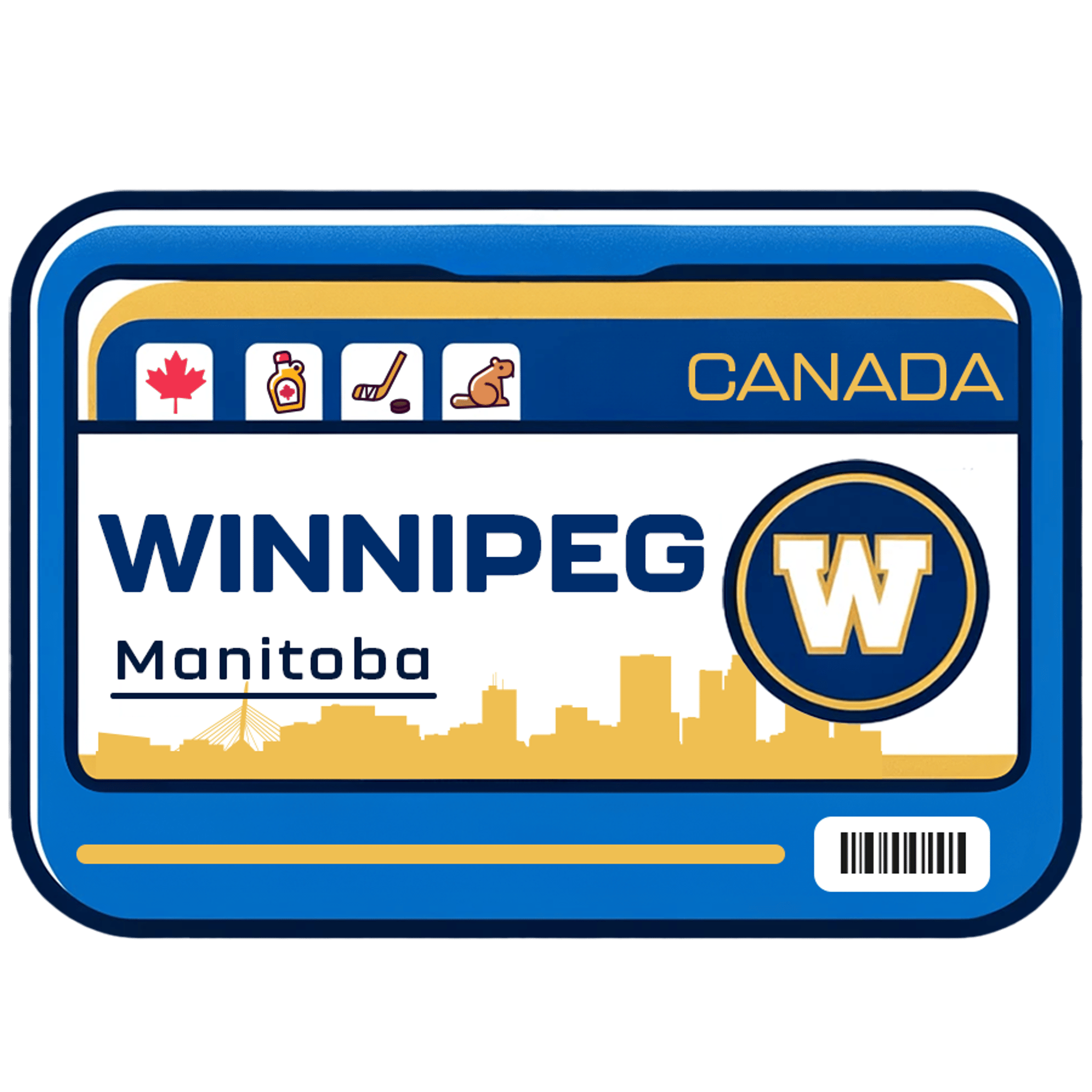 Winnipeg - Boarding Pass