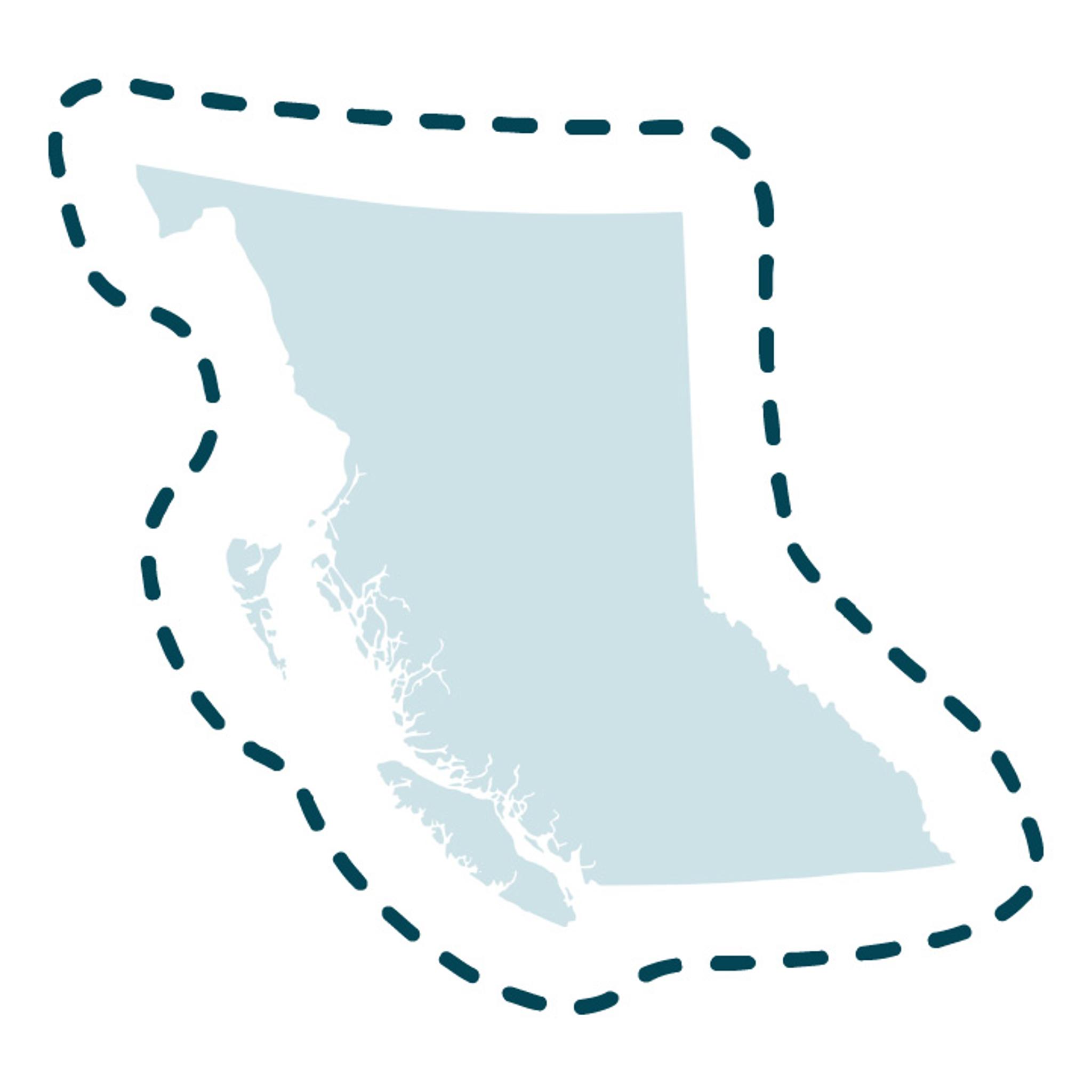 Canada British Columbia Province Template
