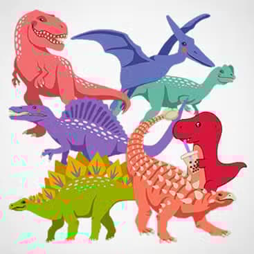 Dinosaur Stickers