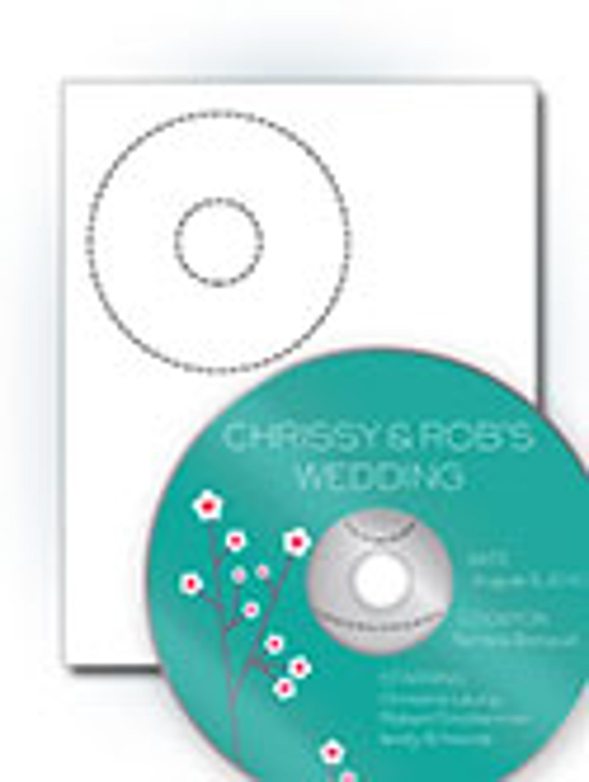 4.6" x 4.6" CD / DVD Labels