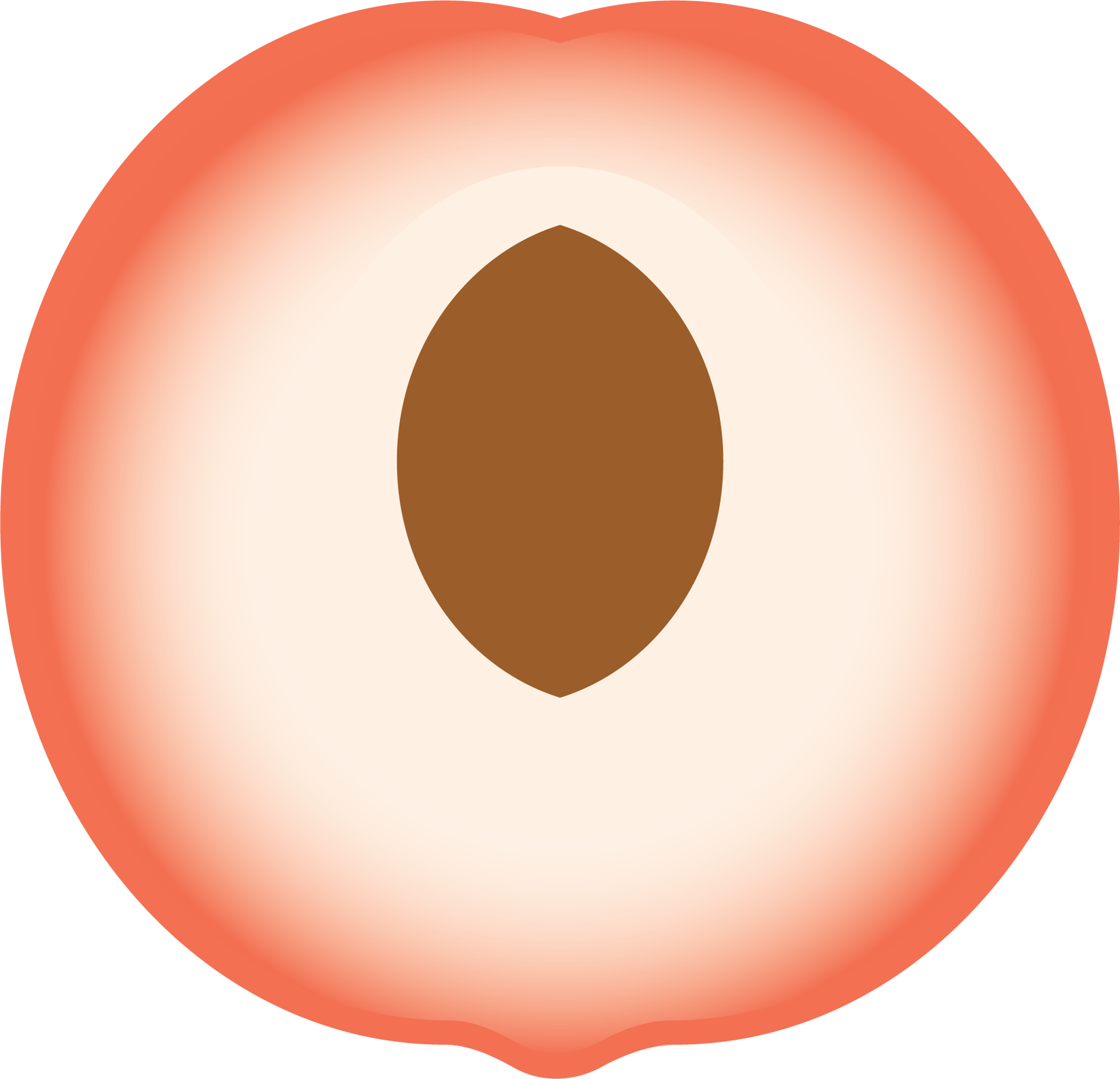 Half Peach Style 2