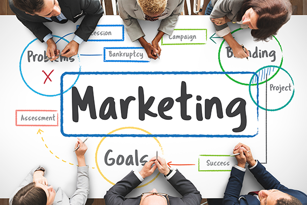 Brainstorming marketing initiatives