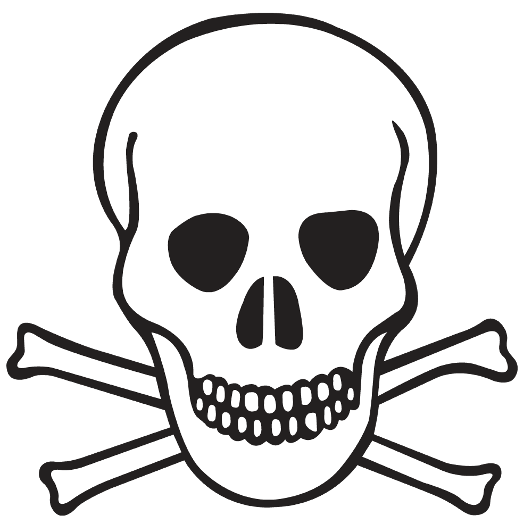 Poison Skull and Crossbones