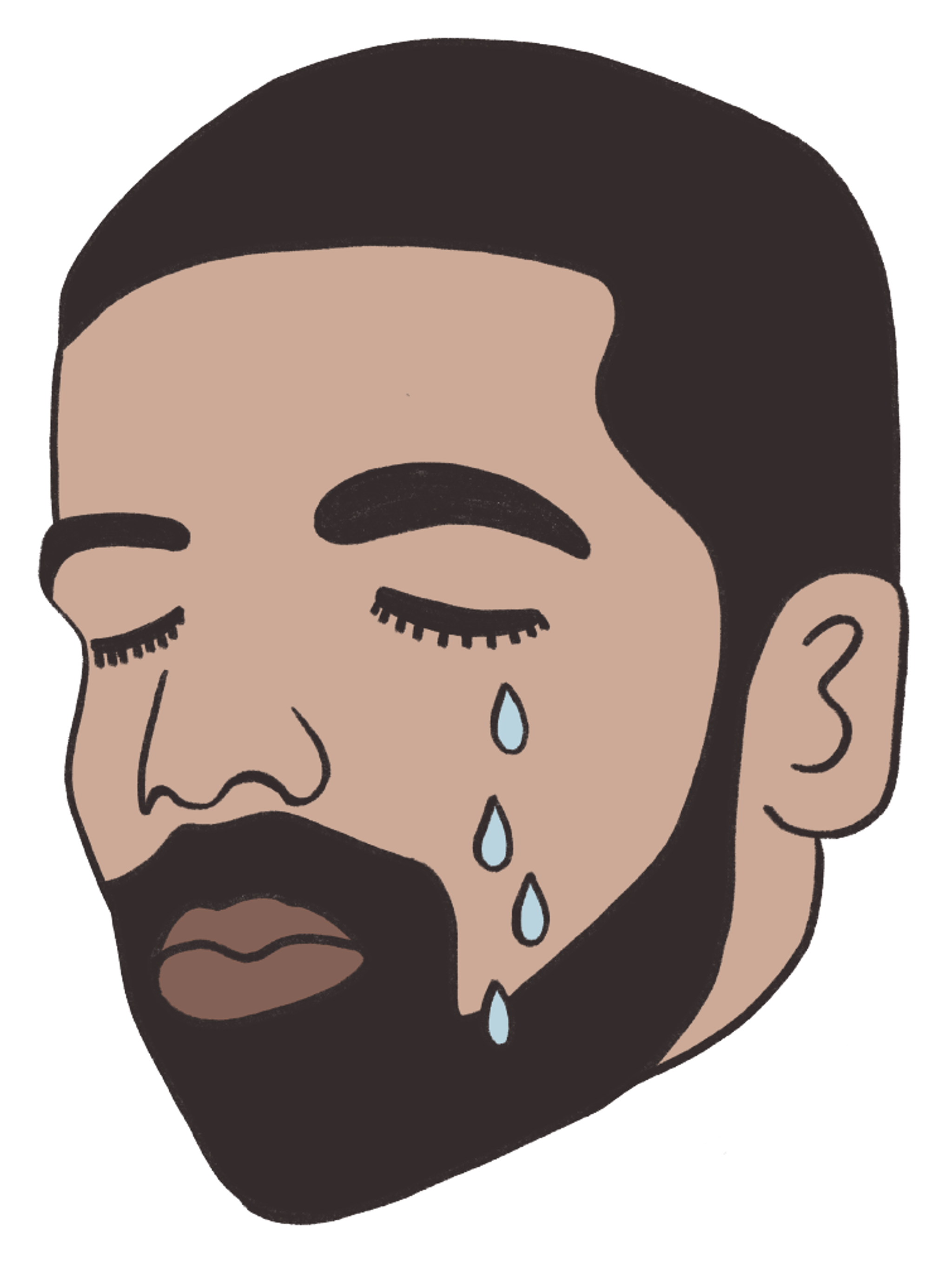 Funny Crying Drake