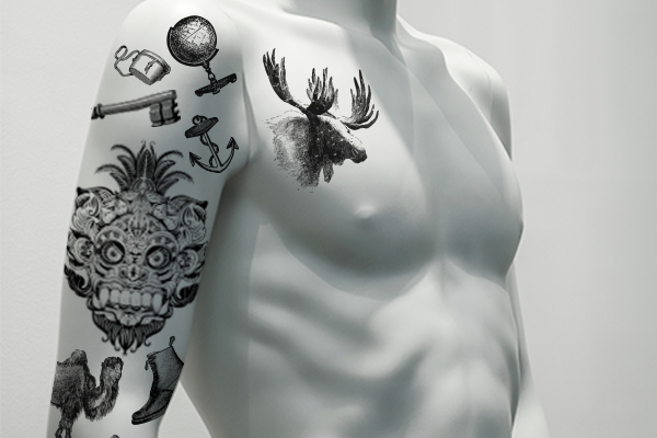 temporary tattoos for mannequins 