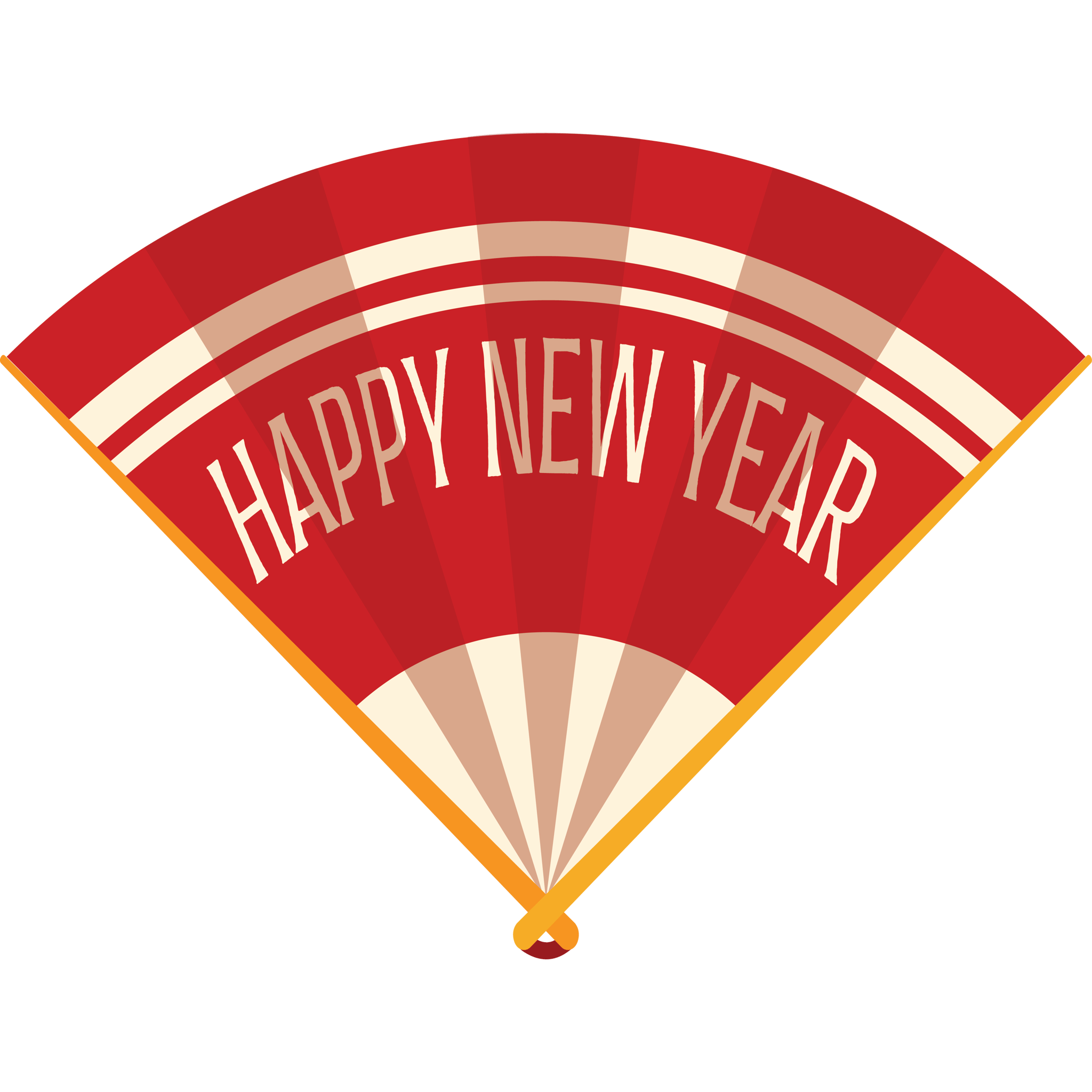 New Year Fan