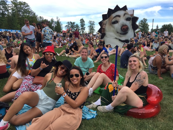 Image of festival totem