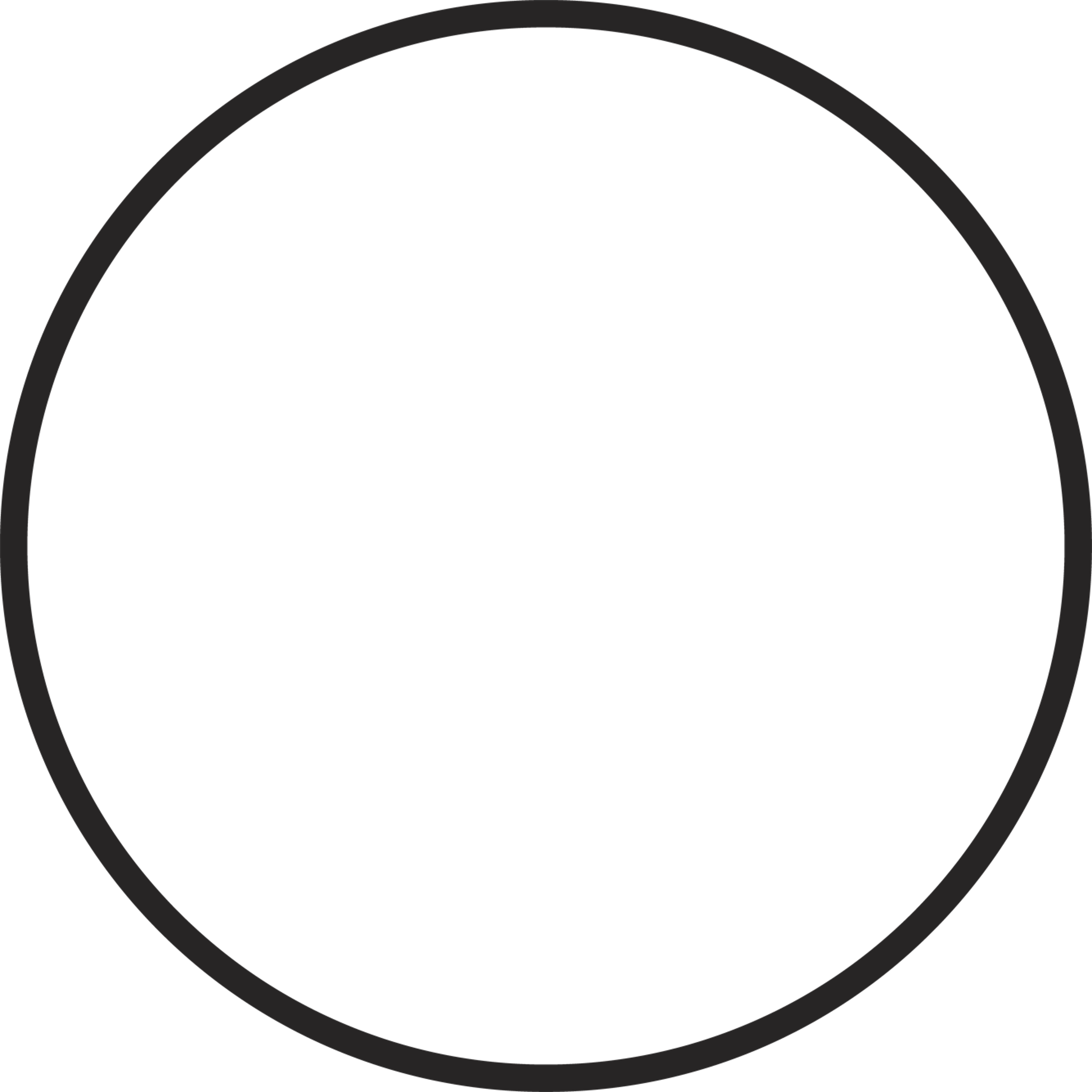 Circle Border Medium