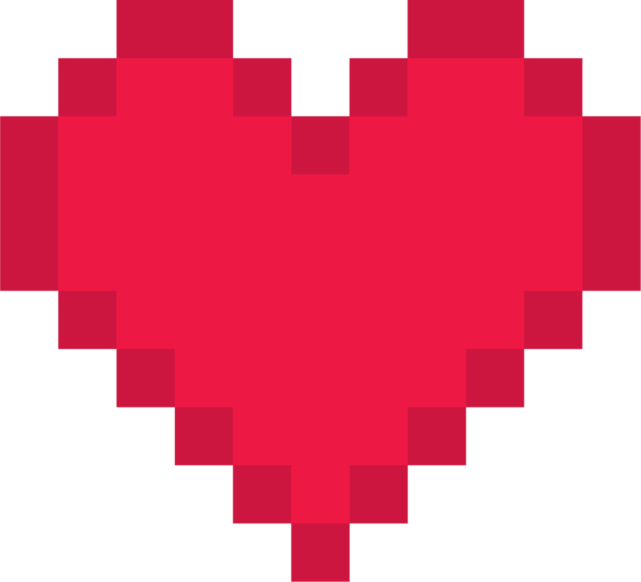 Minecraft Video Game Pixel Heart
